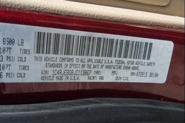 фото jeep  GRAND CHEROKEE LIMITED